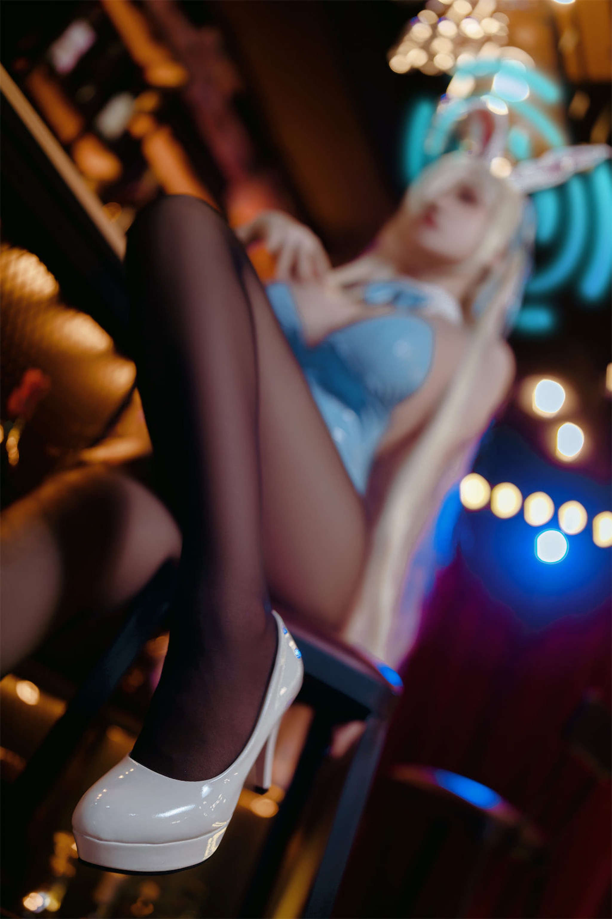 图片[1]-洛桑w伊梓 – NO.009 明日奈兔女郎[60P]-XikXak